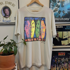 1992 Ride Reading Festival Washed White Tee