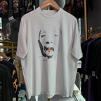 1999 Fiona Apple 'Fast As You Can' Rare Washed White T-Shirt