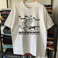 Vintage Parody Lousy AK-47 Washed White Tee