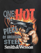 S&W American Steel Washed Black Tee