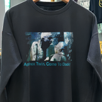 Aphex Twin. Come To Daddy Longsleeve Vintage Washed Black T-Shirt
